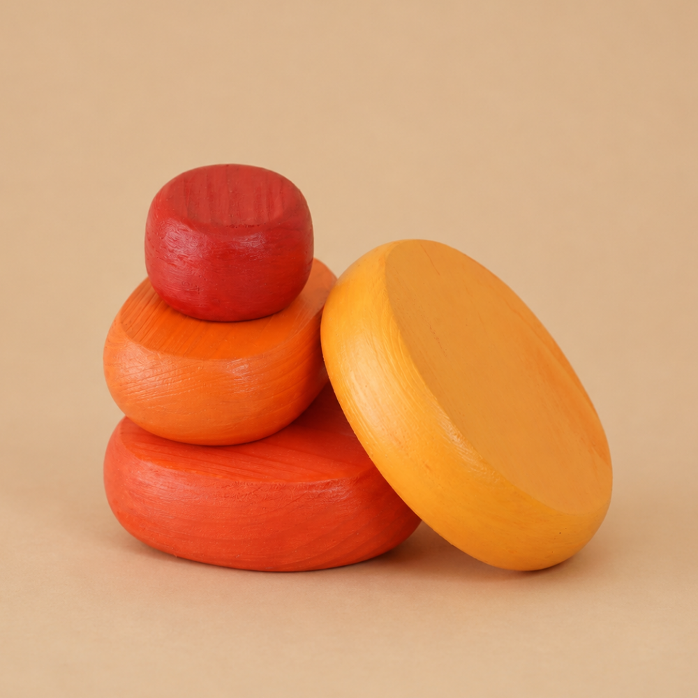 Pebbles Blocks - Orange