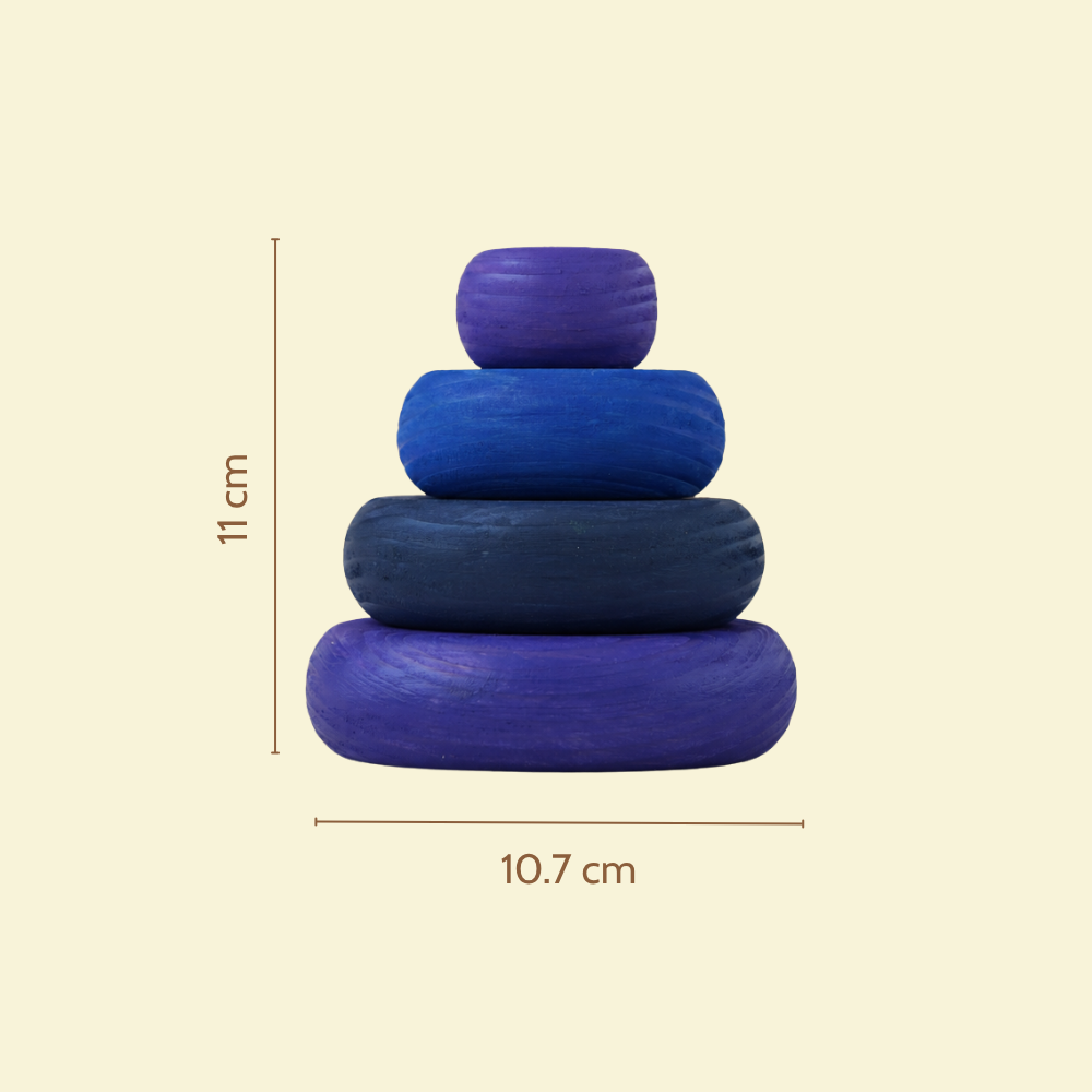 Pubble Stacker - Purple