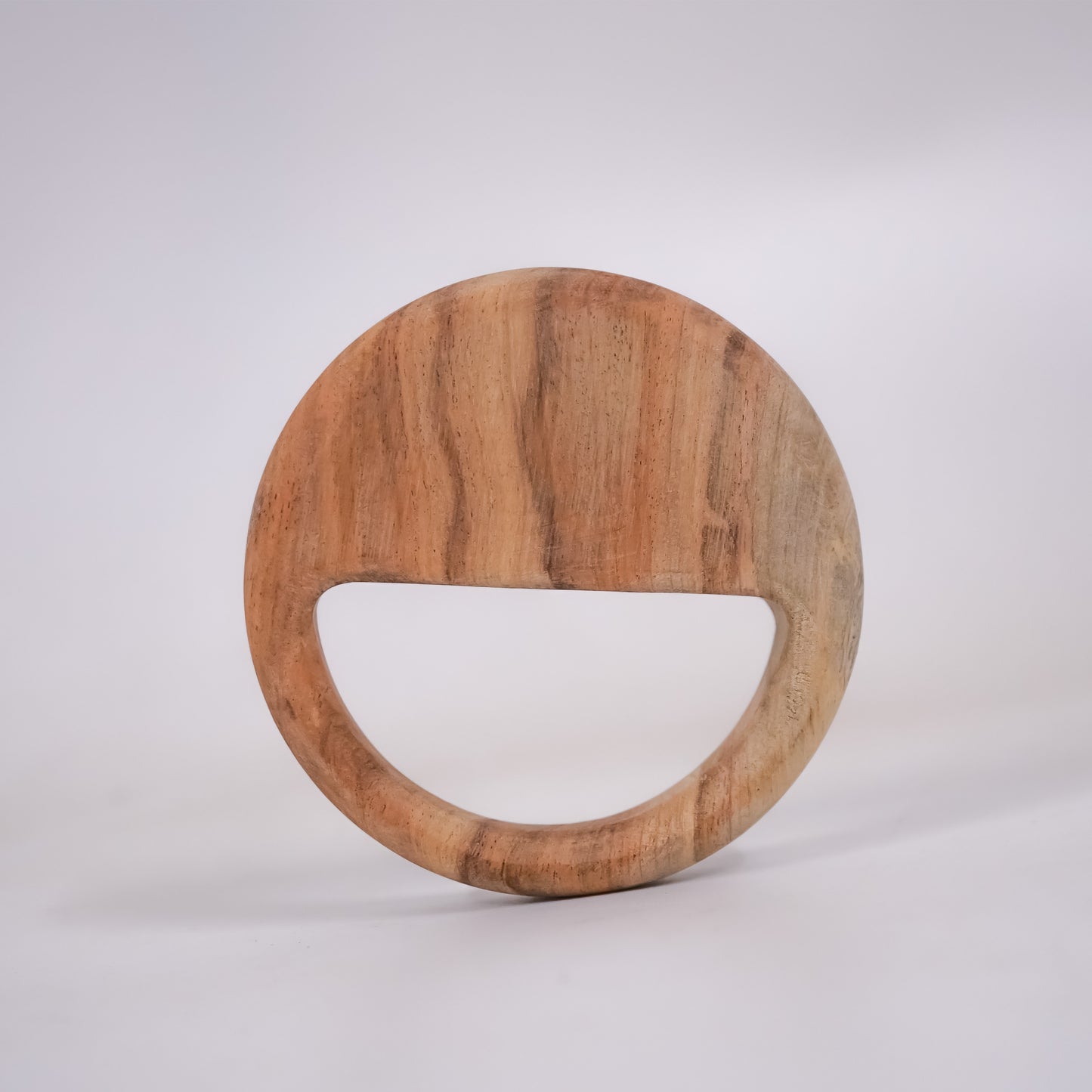 Round Sound Rattler – Neem Wood Sensory Toy