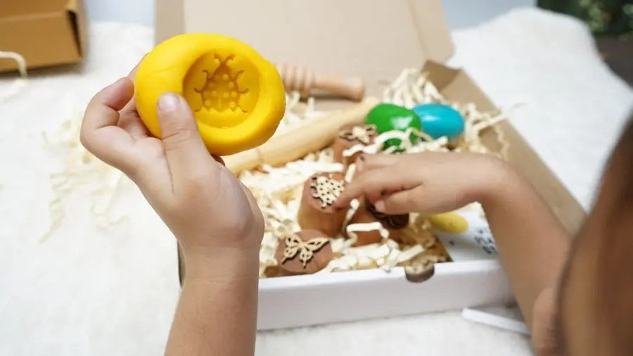 Insects Stamp Toys With Rolling Pin