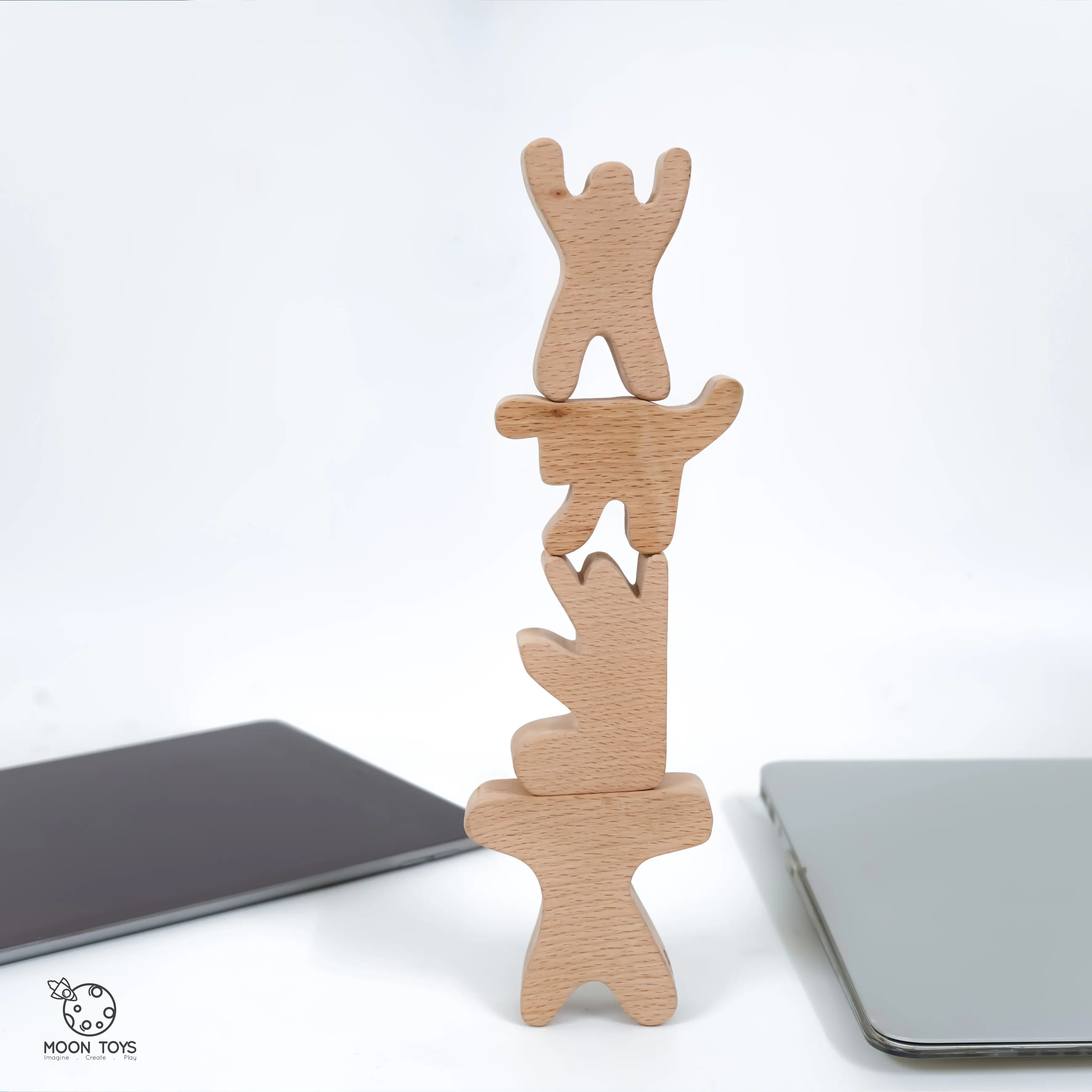 Balancing Wooden Men