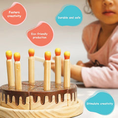 Benefits of Wooden Chocolate Cake Toys