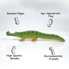 Crocodile Wooden Toy