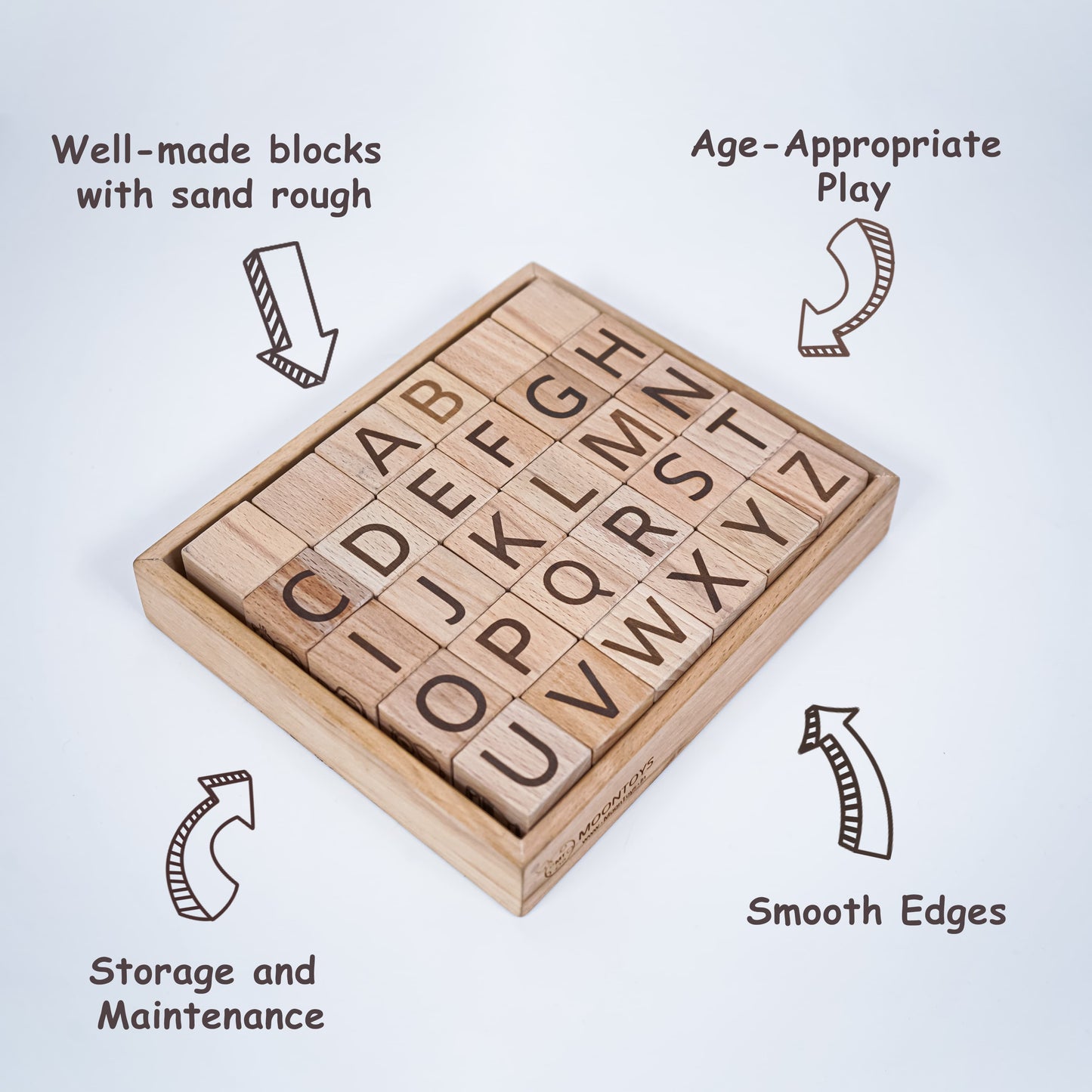 English Multifunctional Educational Blocks Set Toys (5-In-1)
