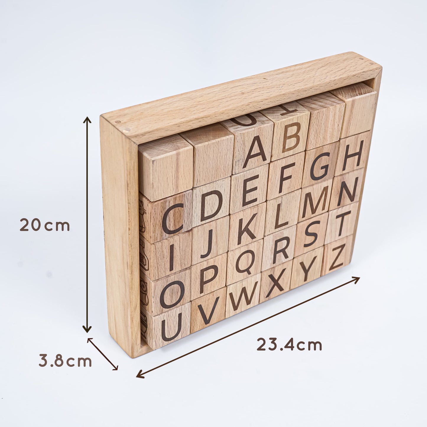 English Multifunctional Educational Blocks Set Toys (5-In-1)