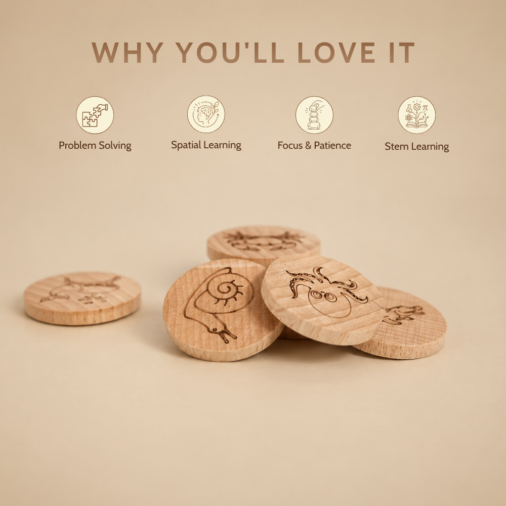 Wooden Memory Game Toys