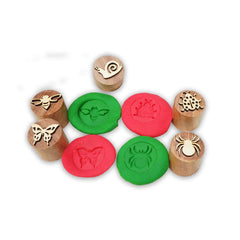 Wooden Insects Stamp Toys