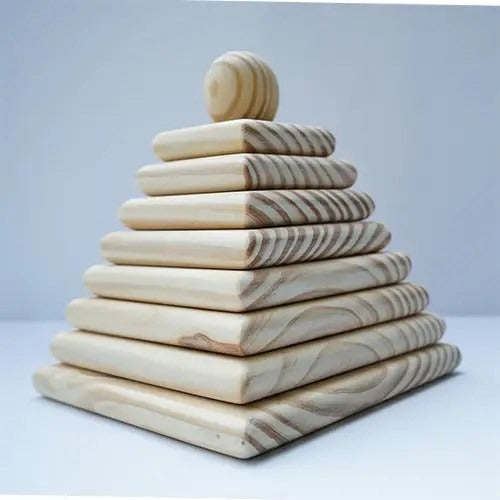 Pyramid Toys | Wooden Stacking Toys