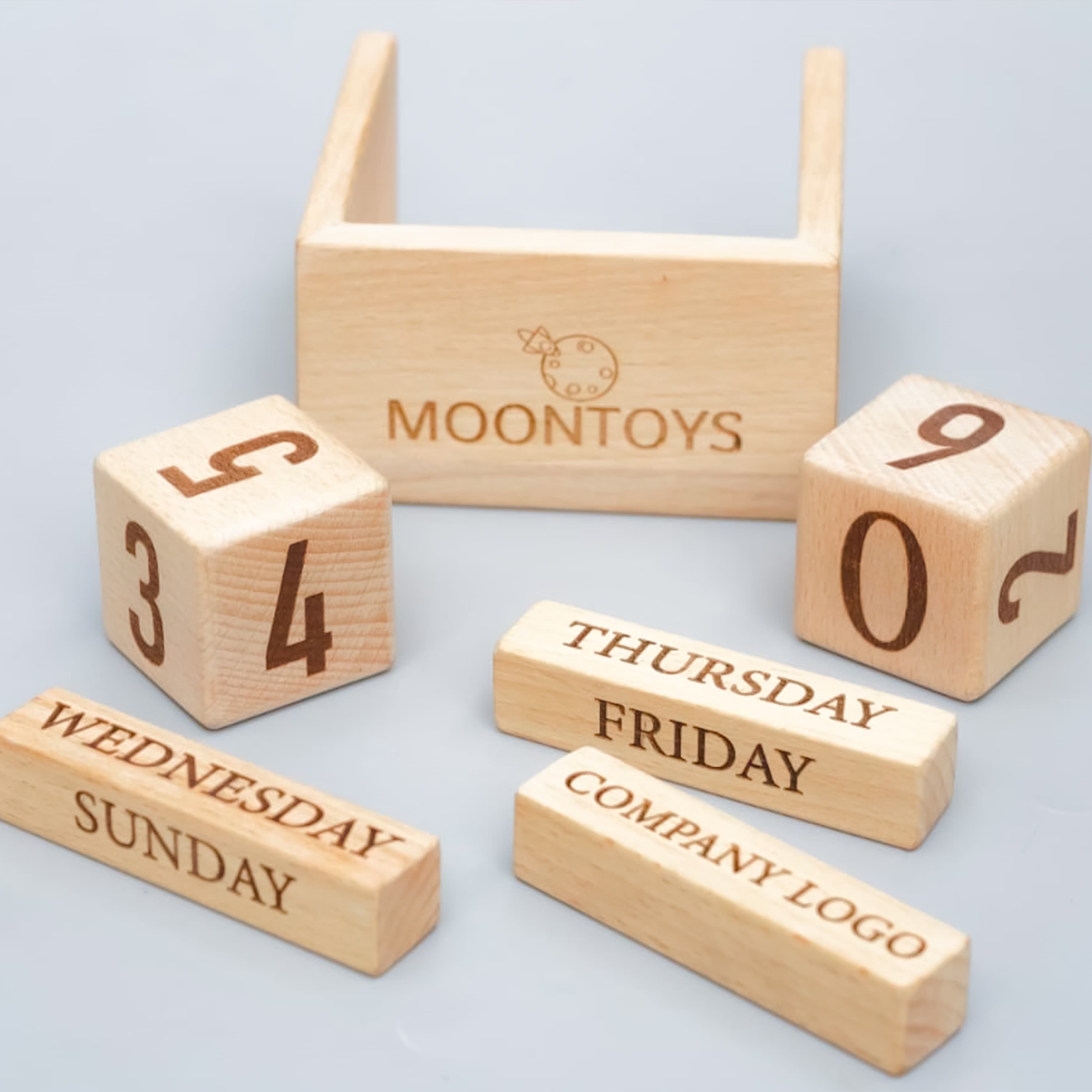 Handcrafted Wooden Calendar