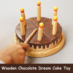 Wooden Chocolate Cake Toys