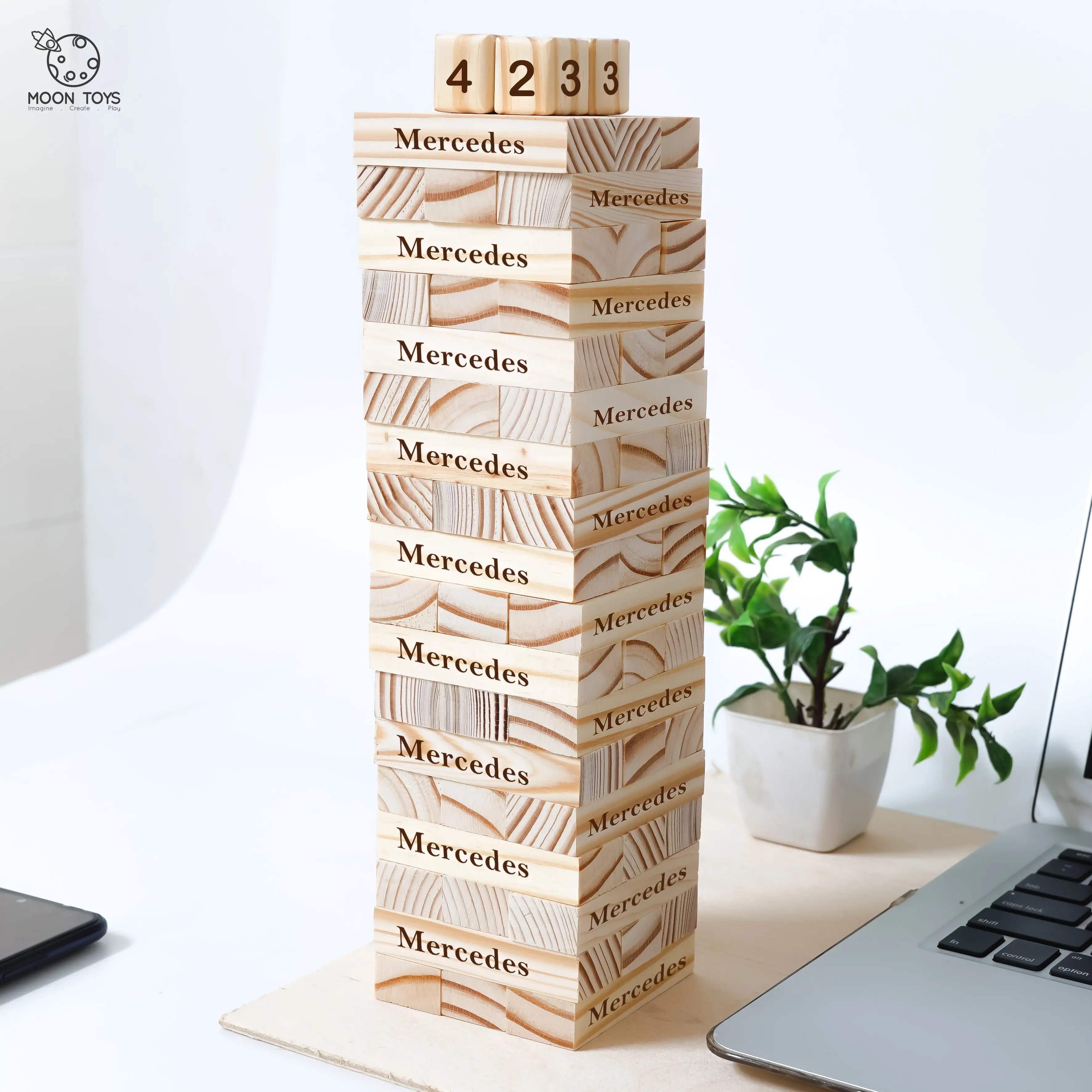 Wooden Jenga Gaming Toy