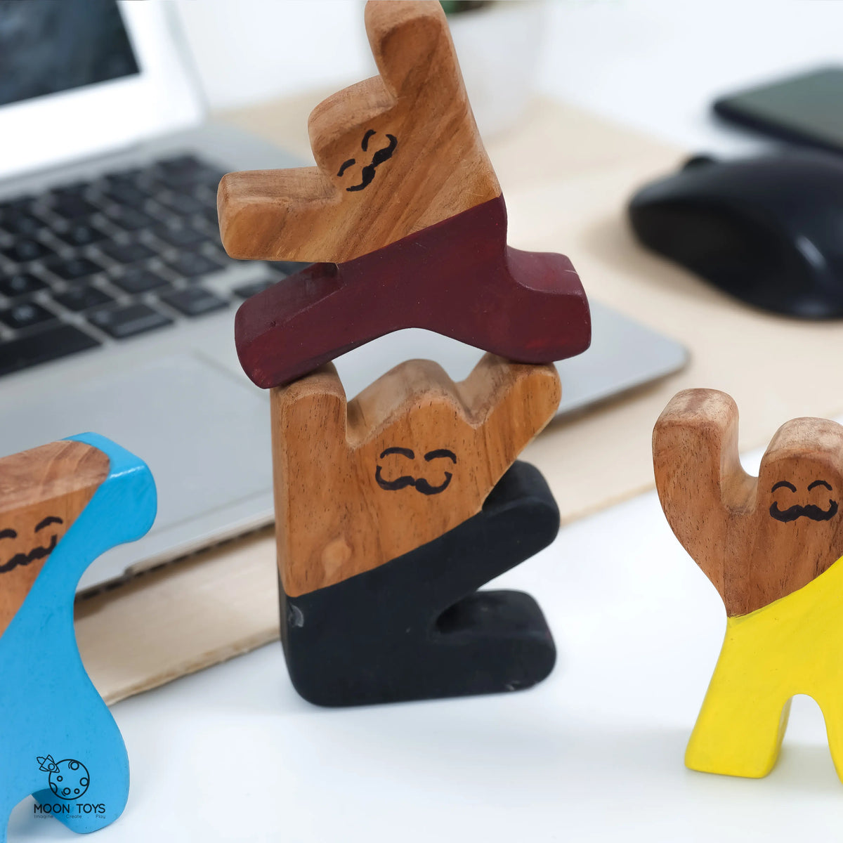 Balancing Wooden Men