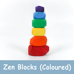 Wooden Zen Blocks (Balancing Blocks) 6 blocks